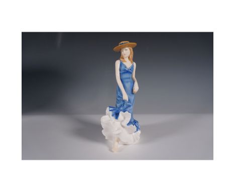 Limited edition Royal Doulton Brooke (Water) figurine, created exclusively for the Canadian Collectors Club in 2009. Hand-pai