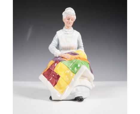 From the Golden Years series. This hand-painted and hand-decorated figurine was made in England and issued in 1976. It depict
