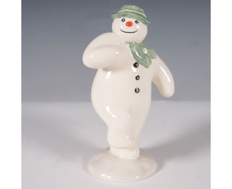 Charming hand-painted Royal Doulton figurine from The Snowman series, inspired by Raymond Briggs' beloved storybook and anima