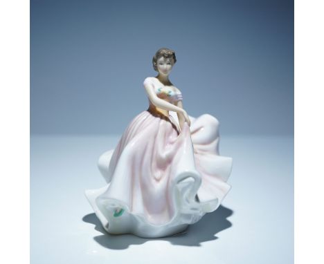 Elegant Royal Doulton bone china figurine titled The Polka, HN 5652, from the HN Icons series. This limited edition piece is 