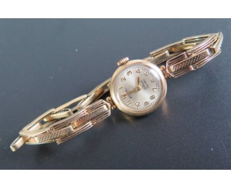 Rotary 9ct Gold Lady's Wristwatch