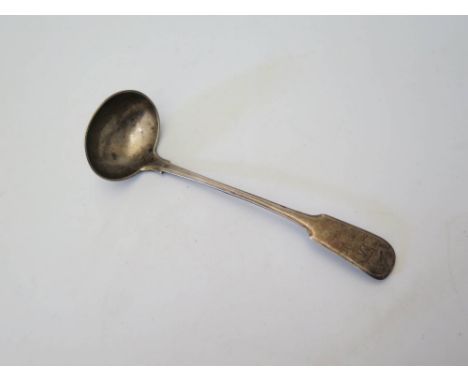 A Scottish Silver Sauce Ladle, George & Alexander Booth _ Aberdeen, early 19th century