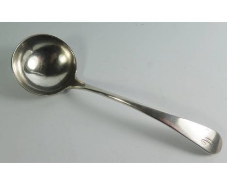 A George III Scottish Provincial Ladle, probably Michael Forrest Canongate, c. 1800
