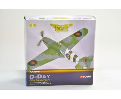 Corgi Diecast model aircraft 1:72 scale comprising Aviation Archive No.  AA32007  Hawker Hurricane Operational Training Unit.