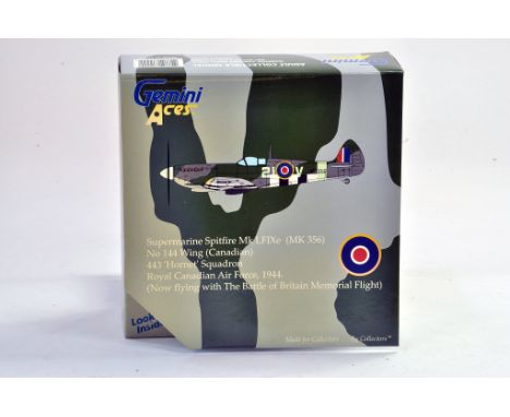 Gemini Aces Diecast model aircraft 1:72 scale comprising No. GARAF 2002 Super Marine Spitfire Royal Canadian Airforce. Appear