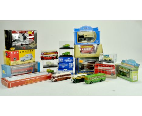 A selection of diecast comprising various boxed issues including Lledo, Corgi, Oxford and others. Generally excellent.