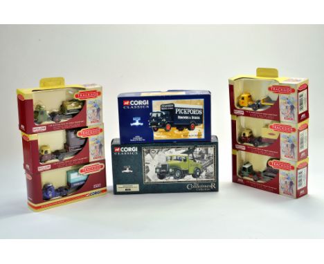 Corgi and Trackside diecast commercial issues comprising mostly Scammell 1/76 issues plus duo of Corgi Classics. Appear Excel