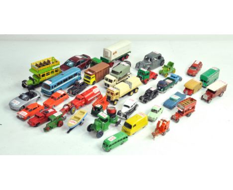 A very interesting diecast group comprising modern and vintage issues. Includes Charbens, Matchbox, Timpo and others. General