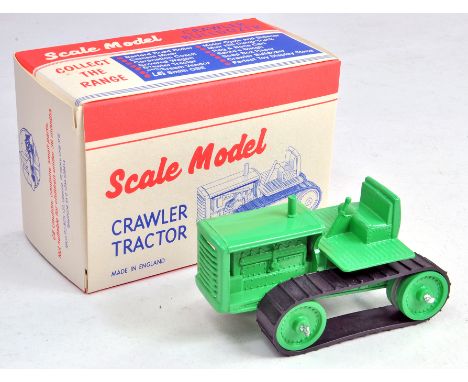 MICA The Perfect Toy Scale Model Modern Copy of the Lesney Crawler Tractor in Green, Limited Edition. Example is excellent wi