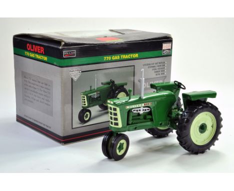 Spec Cast Farm Issue comprising 1/16 Oliver 770 Tractor. Impressively detailed. Appears excellent with box, has been displaye