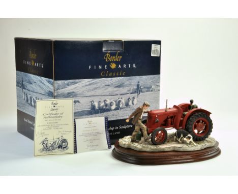 Border Fine Arts Study, Kick Star, featuring David Brown Tractor. Impressive and excellent with packaging. Condition Reports: