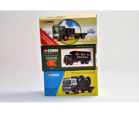 Corgi Diecast Truck issues comprising Corgi Classics; 97370, 25102 and 25301 - Federation Brewery, Stobart and Holt Lane Tran