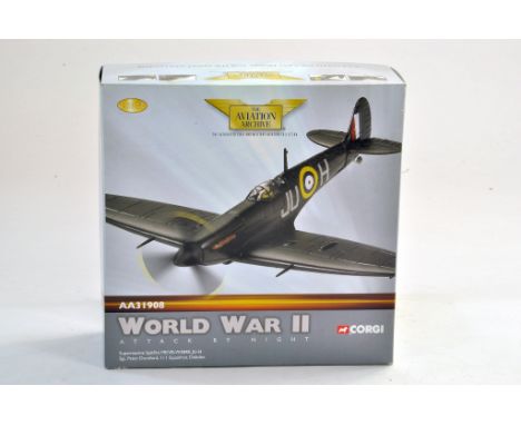 Corgi Diecast model aircraft 1:72 scale comprising Aviation Archive No.  AA31908  Supermarine Spitfire "Sergeant Peter Durnfo