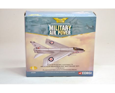 Corgi Diecast model aircraft 1:72 scale comprising Aviation Archive No. CP32309 English Electric Lightning F3 XR751 29 Squadr