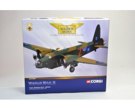 Corgi Diecast model aircraft 1:72 scale comprising Aviation Archive No. AA34802 Vickers Wellington Mk.X-HZ950:Z No.99 Squadro