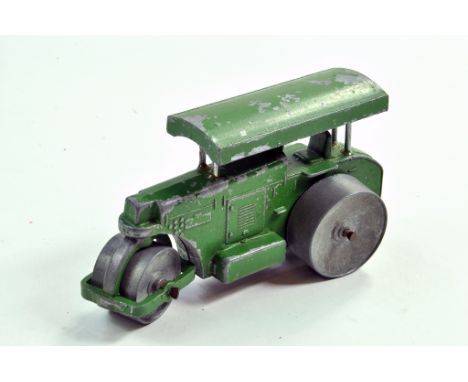 Lesney Large Scale Aveling Barford Diesel Road Roller in green. Some repair to roof canopy otherwise a good hard to find exam