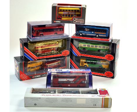 EFE and Corgi Diecast Bus group comprising nine issues. Appear very good to excellent with boxes.  Condition Reports: Please 