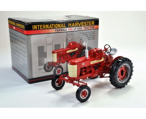Spec Cast Farm Issue comprising 1/16 International Farmall 450 LP Gas Tractor. Impressively detailed. Appears excellent with 