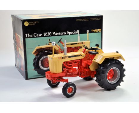 Ertl Farm Issue comprising 1/16 Case 1030 Western Special Tractor. Precision Series. Impressively detailed. Appears excellent