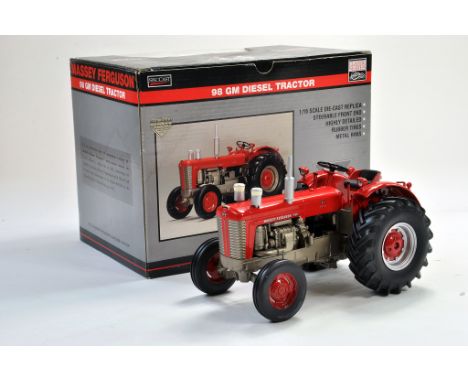 Spec Cast Farm Issue comprising 1/16 Massey Ferguson 98 GM Diesel Tractor. Impressively detailed. Appears excellent with box,