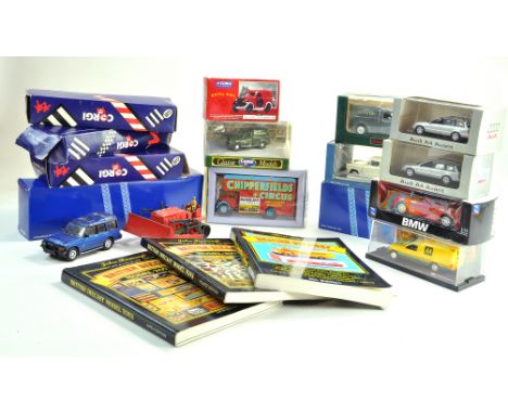 Various boxed diecast including Corgi and others plus reference price guide books.  Condition Reports: Please contact us for 