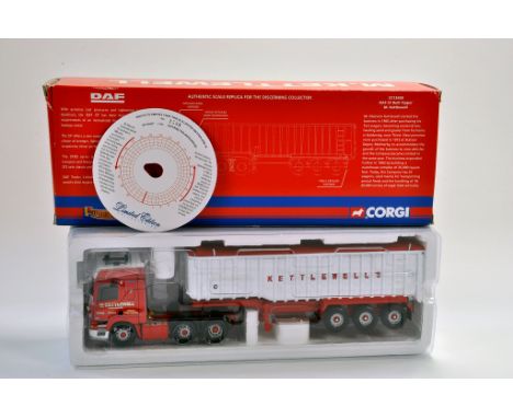 Corgi Diecast Model Truck Issue comprising No. CC13608 DAF CF Bulk Tipper in the livery of M Kettlewell. Appears good, looks 