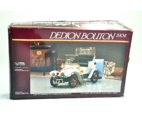 Union Plastic Model Kit. 1:16 scale comprising no. C-04-1200 Dedion Bouton 1904 Classic Car Scale Model Series. Appears to be