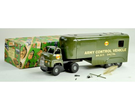 Triang Large No. M114 Army Control Vehicle. Superb original piece is generally very good, a few minor issues including missin