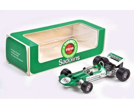 Corgi Promotional (for the German Market) Sadolins Surtees PX65 Racing Car. Scarce issue is excellent and fault free containe