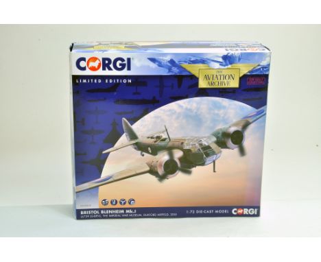 Corgi Diecast model aircraft 1:72 scale comprising Aviation Archive No. AA38408 Bristol Blenheim Mk.1 Imperial War Museum Dux