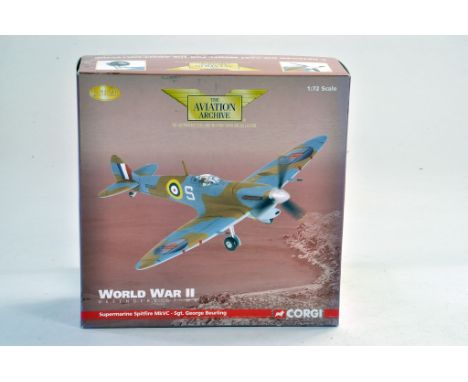 Corgi Diecast model aircraft 1:72 scale comprising Aviation Archive No.  AA31914 Super Marine Spitfire "Sergeant George Beurl