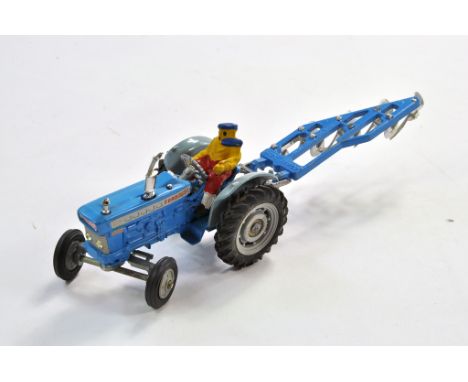 Corgi Ford 5000 Tractor with plough. Good example, very good albeit exhaust slightly bent.  Condition Reports: Please contact