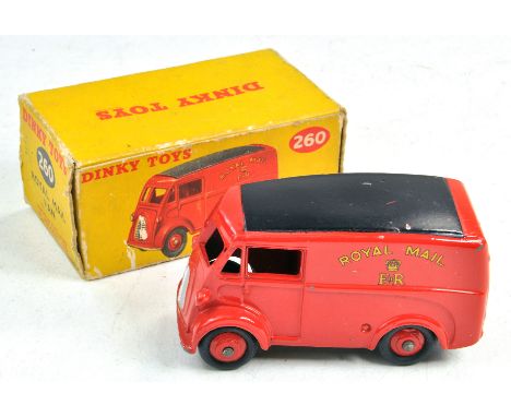 Dinky No. 260 Royal Mail Van. Generally good to very good, a few notable marks of wear in fair to good box.