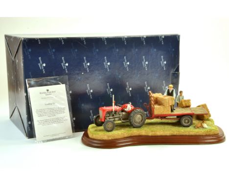 Border Fine Arts Study, Loading Up featuring Massey Ferguson Tractor. Impressive and excellent with packaging. Condition Repo