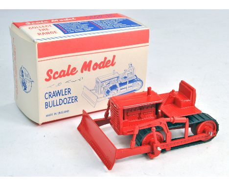 MICA The Perfect Toy Scale Model Modern Copy of the Lesney Crawler Bulldozer in Red, Limited Edition. Example is excellent wi