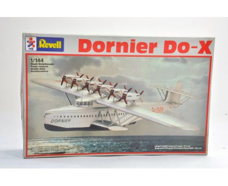 Ceji Revell Plastic Model Kit. 1:144 scale comprising Dornier Do-X. Appears to be complete. Very good to excellent. Some stor