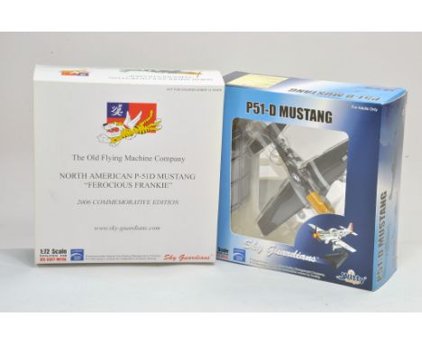 Sky Guardians Diecast model aircraft 1:72 scale comprising No. WTW 72 004 00A North American P-51D Mustang "Ferocious Frankie