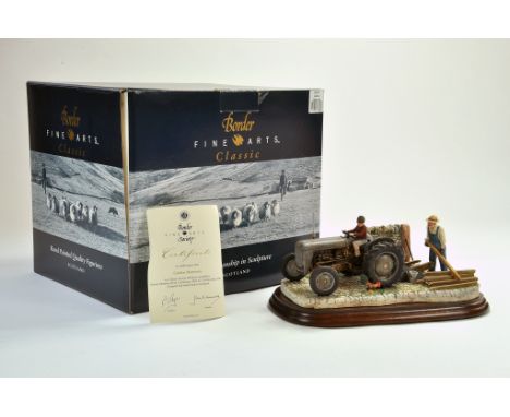 Border Fine Arts Study, Golden Memories featuring Ferguson Tractor. Impressive and excellent with packaging. Condition Report