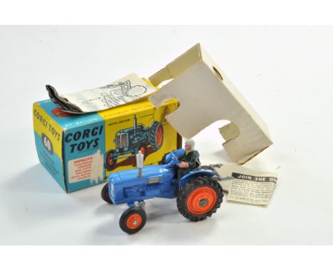 Corgi No. 60 Fordson Power Major Tractor. Great example is generally very good to excellent, very minor or no visible wear co