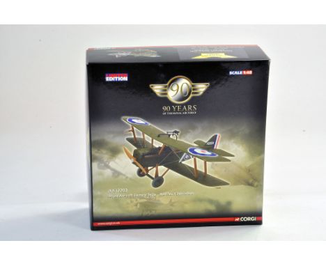 Corgi Diecast model aircraft 1:48 scale comprising Aviation Archive No. AA37703 Royal Aircraft Factory SE5A RAF no.1 Squadron