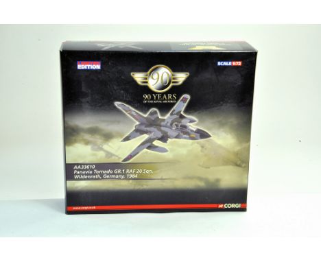 Corgi Diecast model aircraft 1:72 scale comprising Aviation Archive No. AA33610. Panavia Tornado GR.1 RAF 20 Squadron. Appear