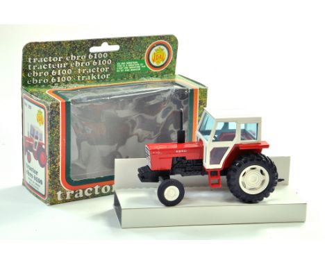 Joal Farm Issue comprising Ebro 6100 Tractor in red. Appears excellent in very good box. Condition Reports: Please contact us