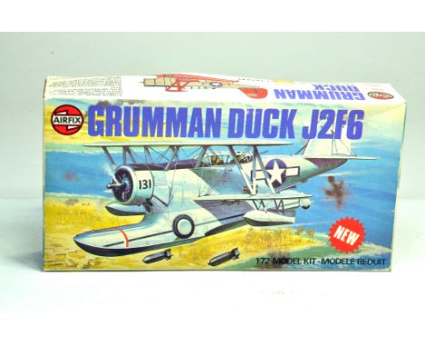 Airfix Plastic Model Kit. 1:72 scale comprising of no. 03031-3 Grumman Duck J2F6 Series 3 Douglas F4D-1-Skyray Series 3. Appe