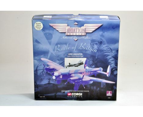 Corgi Diecast model aircraft 1:144 scale comprising Aviation Archive No. 47301 Avro Lancaster Battle of Britain Memorial Flig