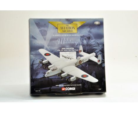 Corgi Diecast model aircraft 1:144 scale comprising Aviation Archive No.  47307 Avro Lancaster Tiger Force.  Appears excellen