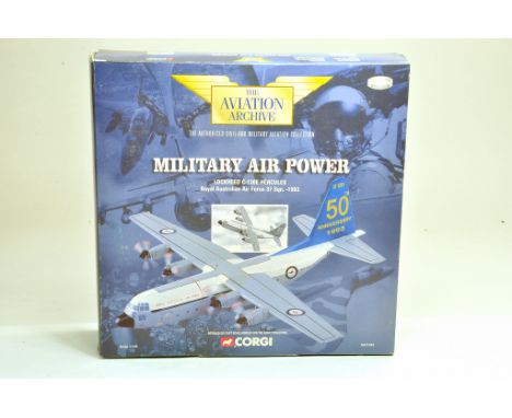 Corgi Diecast model aircraft 1:144 scale comprising Aviation Archive No. AA31303 Lockheed C-130E Hercules Royal Australian Ai