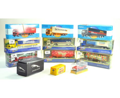 A group of Corgi 1/64 Model Truck issues with various liveries, plus Atlas Dinky.  Condition Reports: Please contact us for a