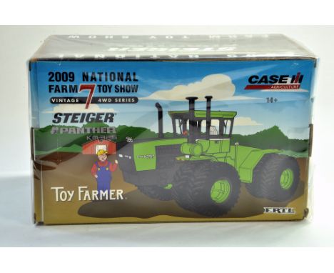 Ertl Farm issue comprising 1/32 National Farm Toy Show 2009 Limited Edition - Steiger Panther KM325 Tractor. Appears excellen