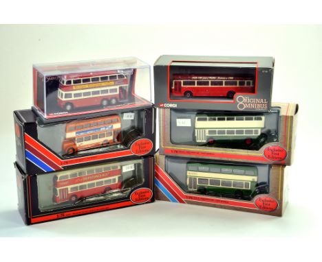 EFE and Corgi Diecast Bus group comprising six issues. Appear very good to excellent with boxes.  Condition Reports: Please c