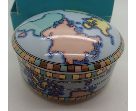 Boxed Tiffany & Co ceramic trinket box 